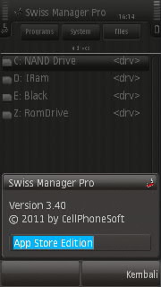 Aplikasi SWISS MANAGER V 3.40